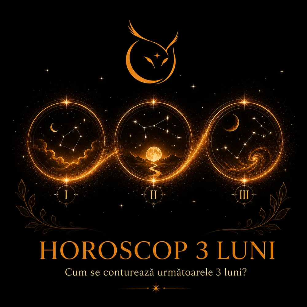 Horoscop personalizat pentru următoarele trei luni